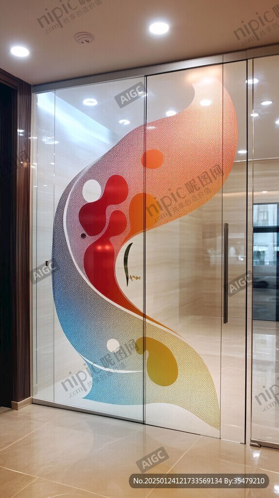 玻璃貼膜圖案設(shè)計(jì)