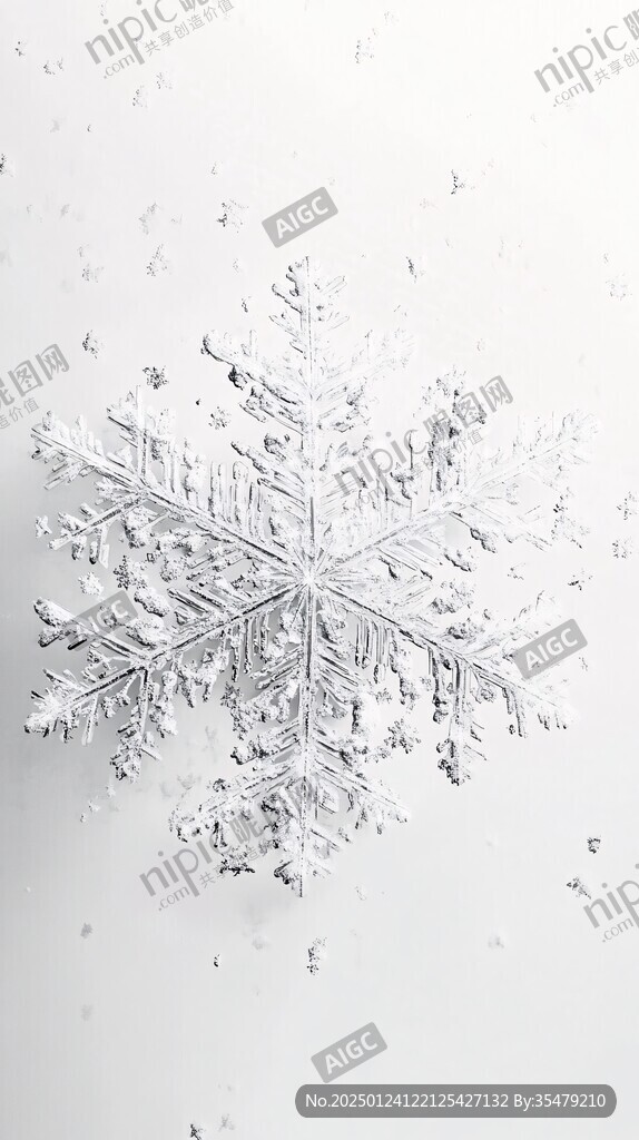 雪花效果圖