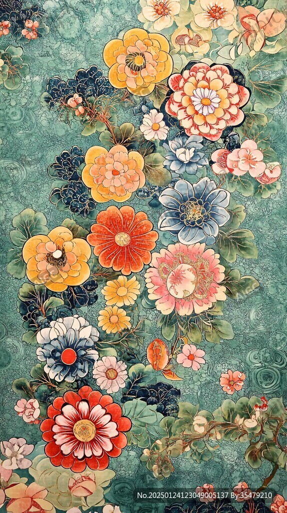 高清繡花皮革