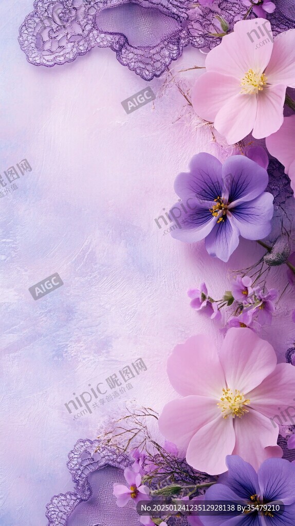 炫彩花朵壁紙