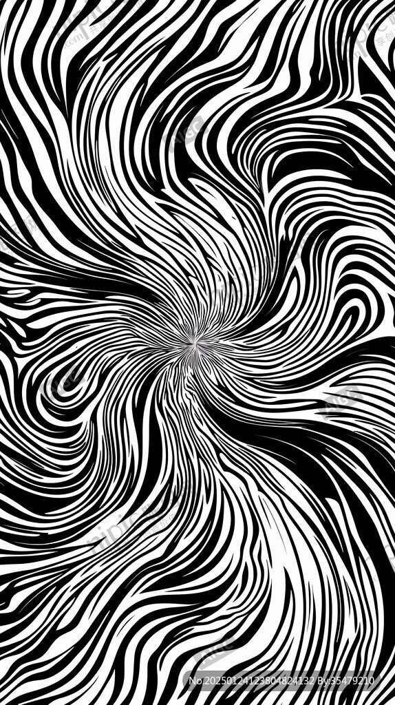 意境漩渦線條圖案紋理