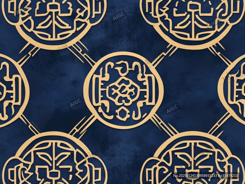 蒙古族底紋