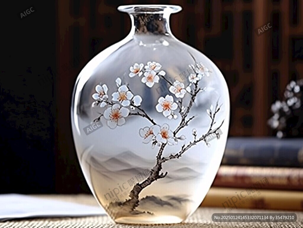 梅花瓶展開(kāi)設(shè)計(jì)圖