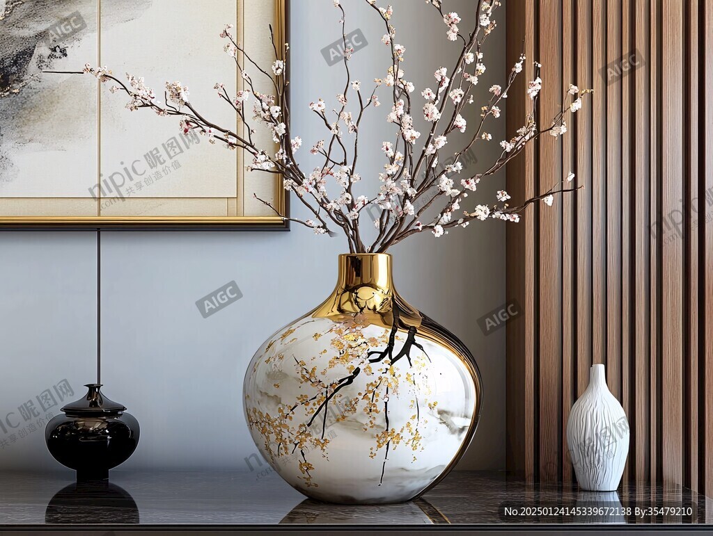 客廳擺件花瓶家具擺件