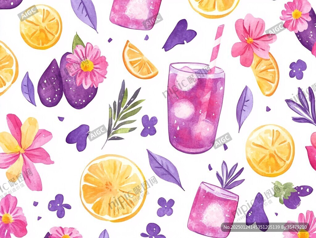 果飲插畫