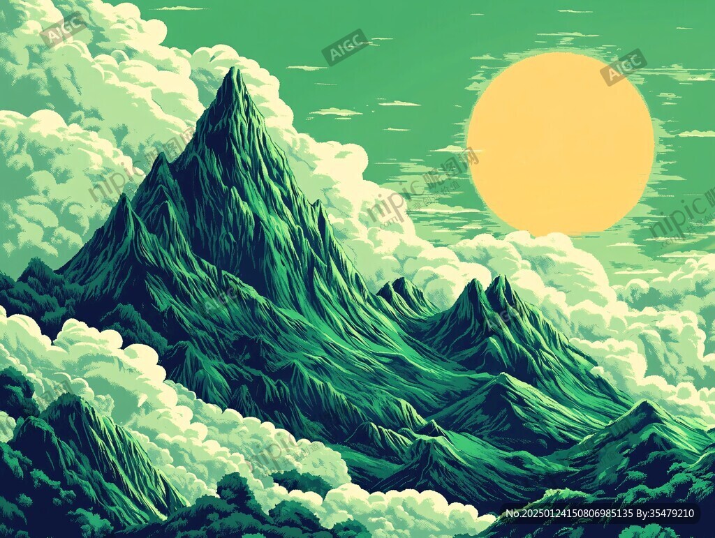 山海插畫