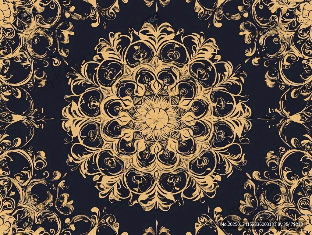 金鏡花紋