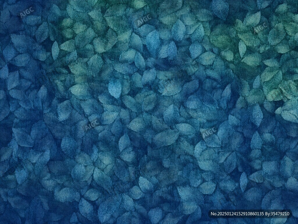 藍紫色樹葉背景