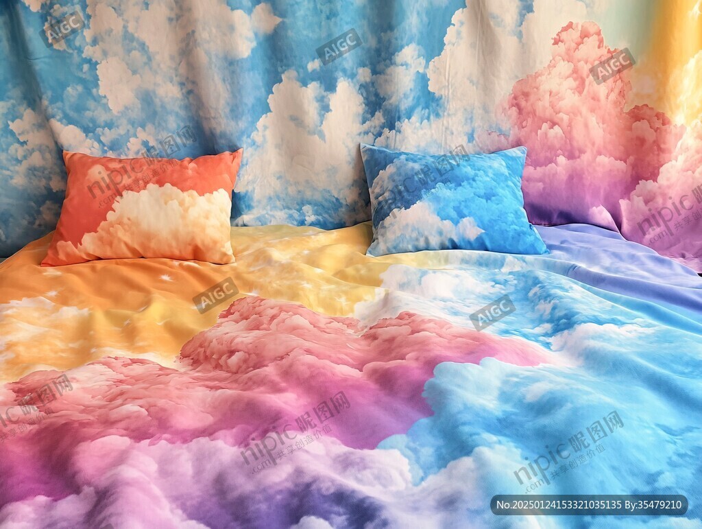 3d家紡場景效果圖