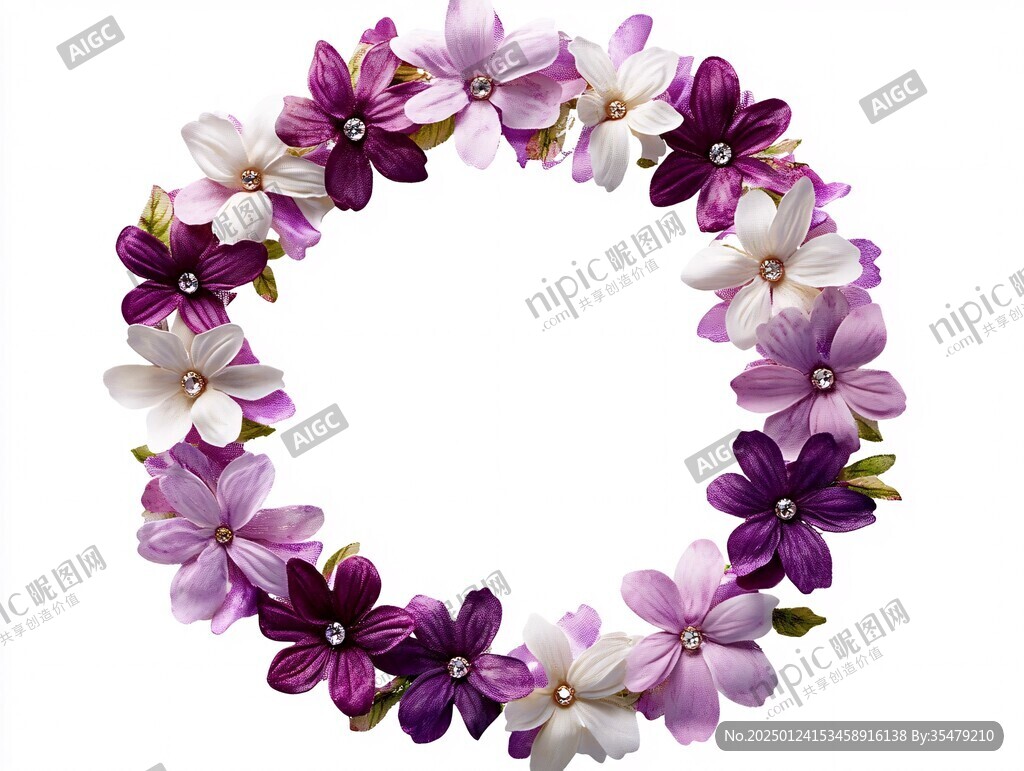 花朵花環(huán)花瓣png