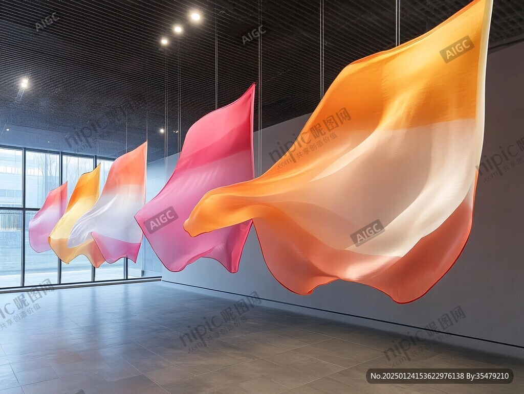 書畫展館抽象