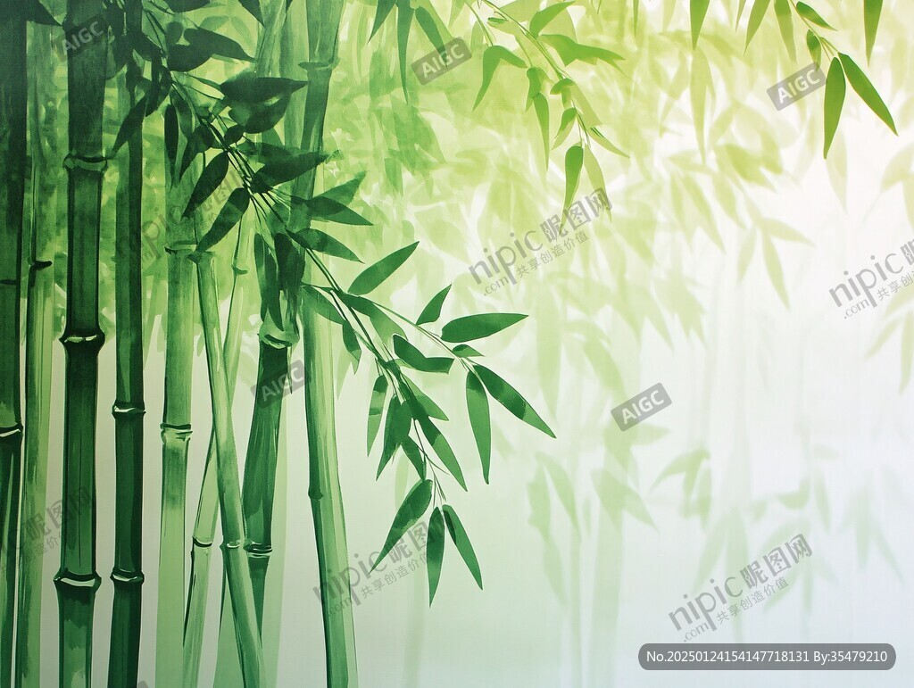 竹林藝術(shù)壁紙