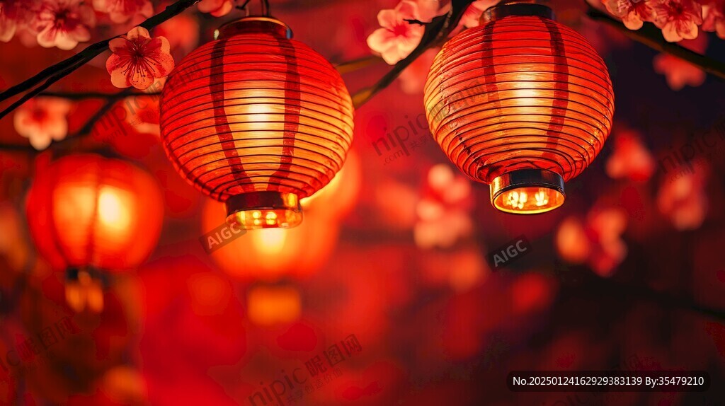 高清唯美節(jié)日燈籠