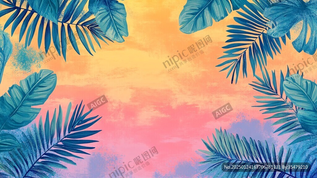熱帶風(fēng)情背景