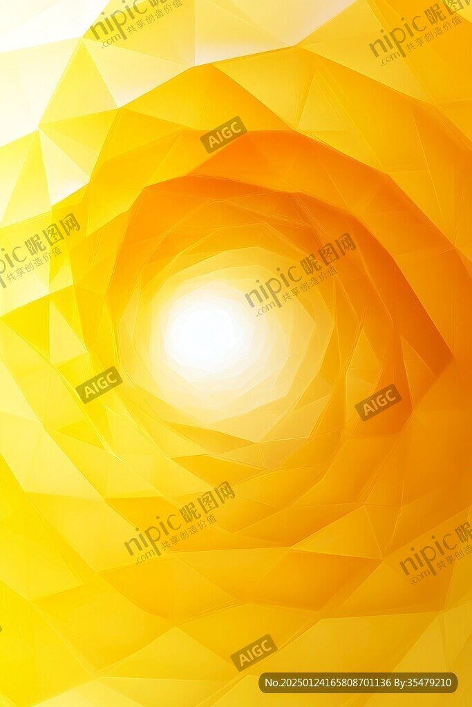 橙色立體感漸變背景圖