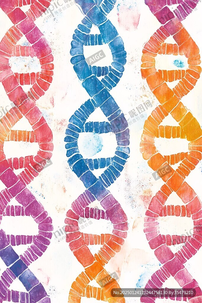 基因鏈條dna