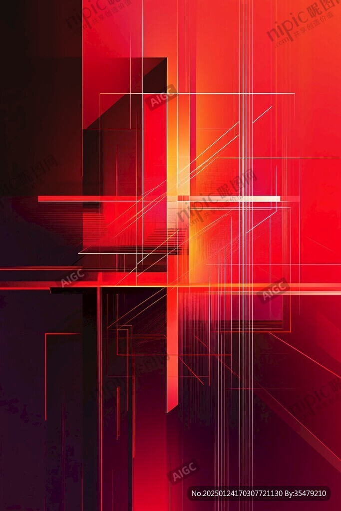 科技紫紅色背景