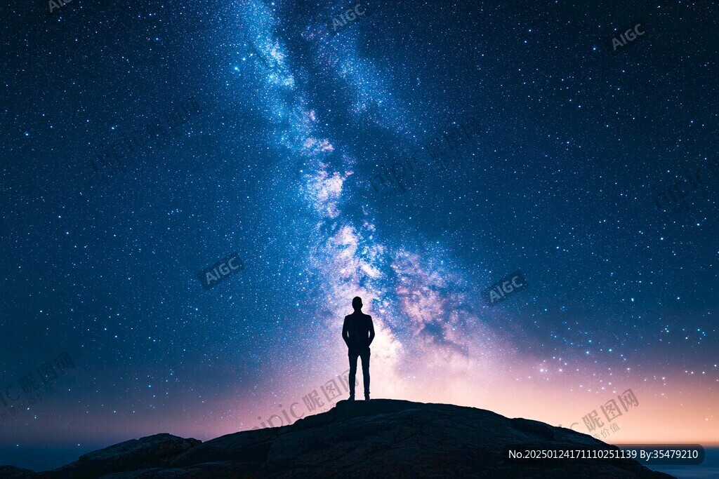 仰望星河的人