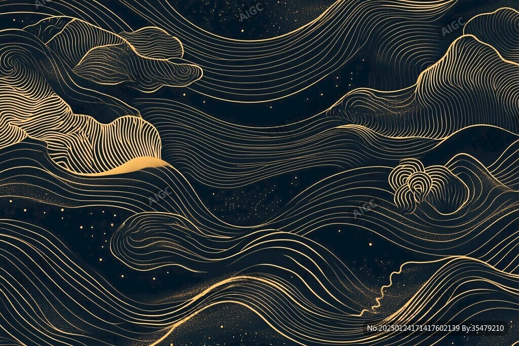 云紋線(xiàn)條藝術(shù)背景