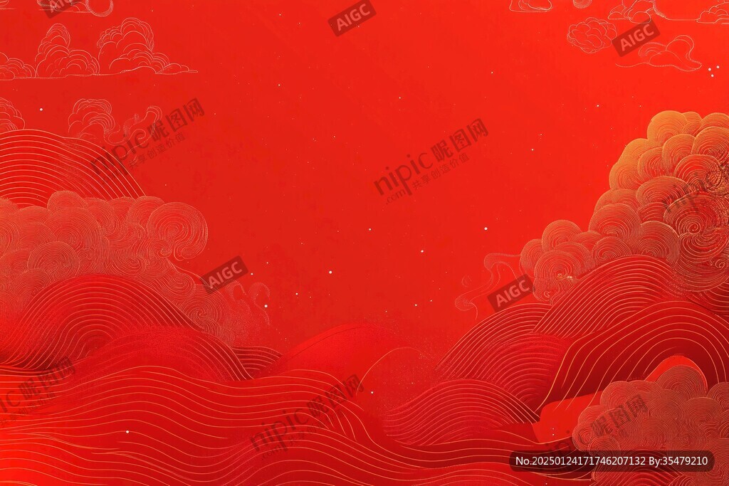 喜慶大氣背景