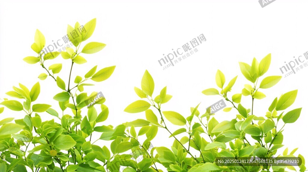 綠葉素材新葉