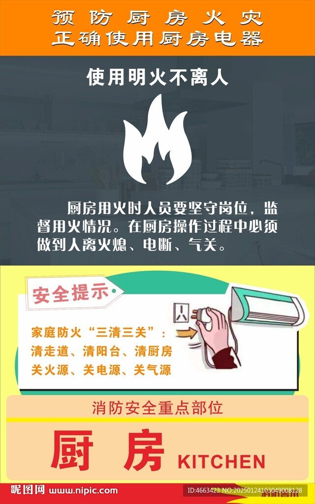 家庭防火知識(shí)