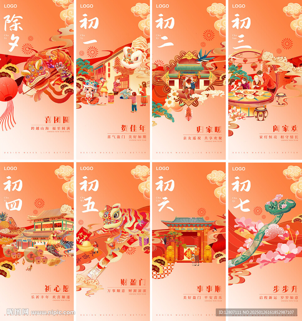 新年系列海報(bào)