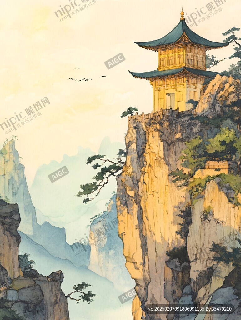 雞鳴閣插畫