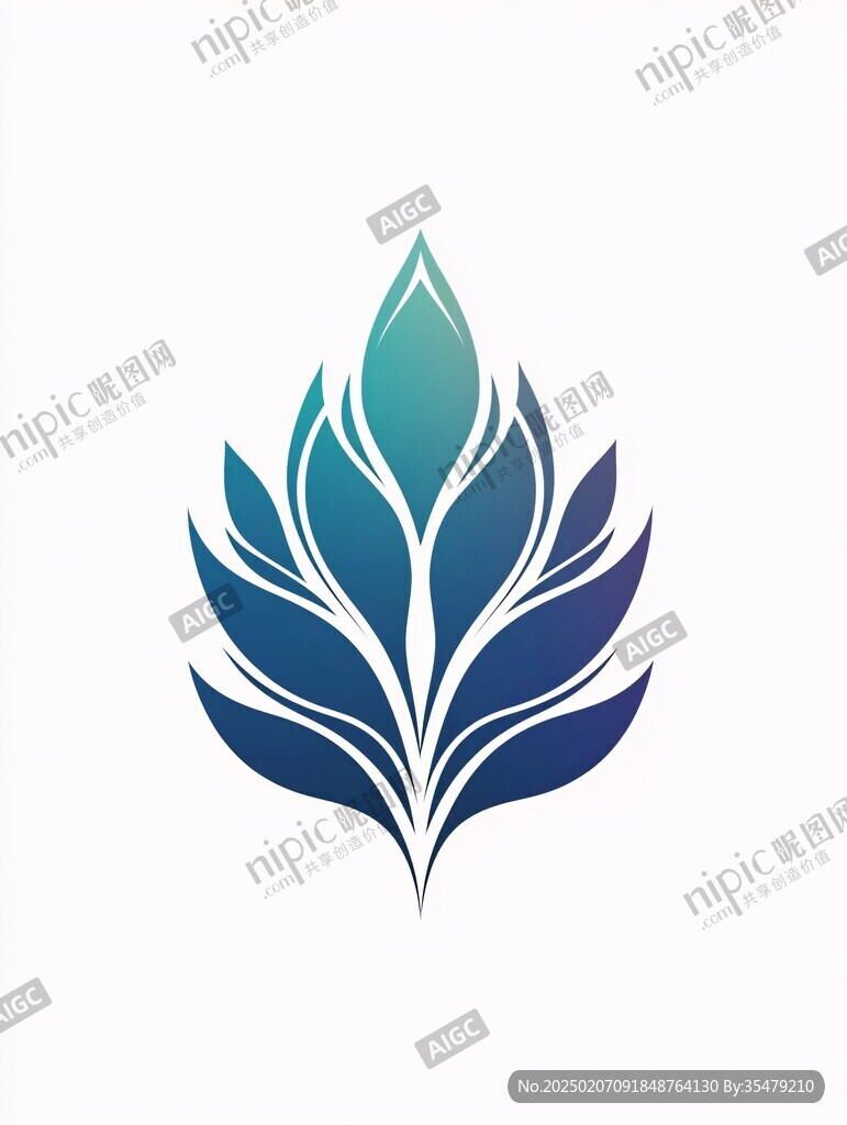 蓮花坐禪養(yǎng)生標(biāo)志