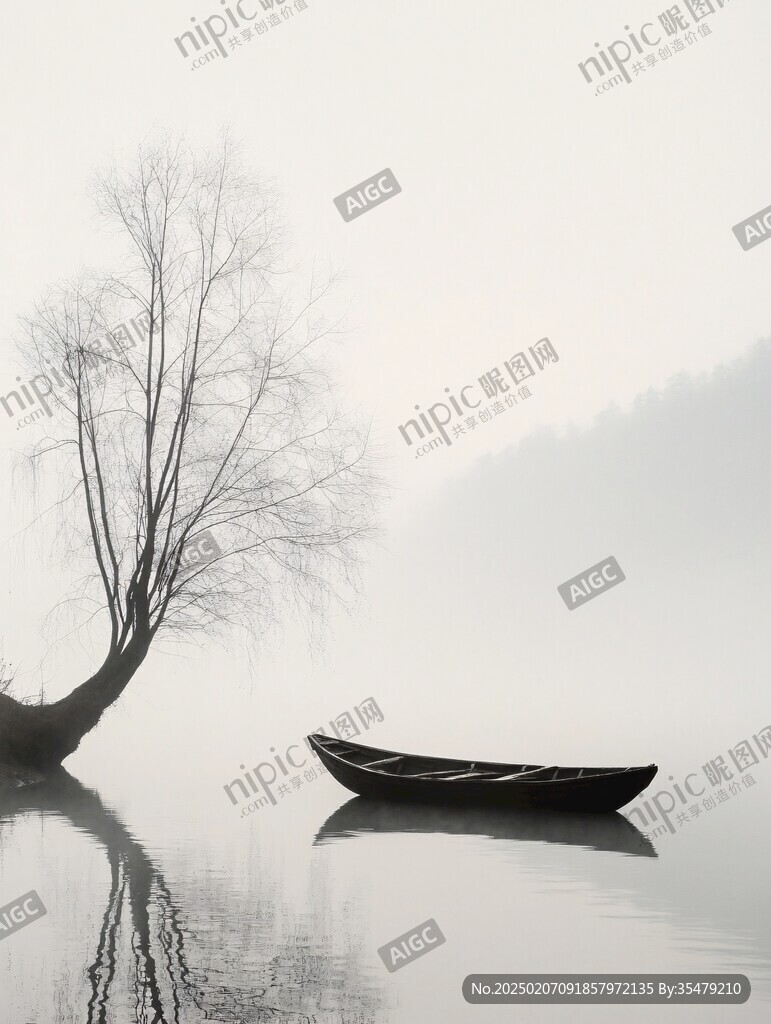 凝望一葉扁舟