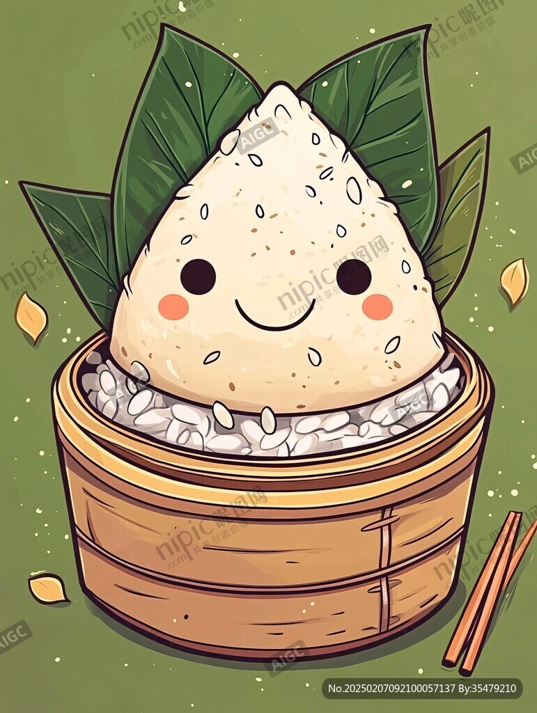 簸箕炊插畫(huà)