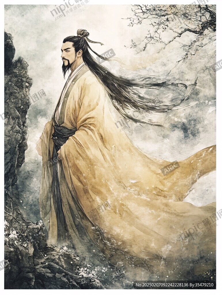 屈原古風(fēng)人物