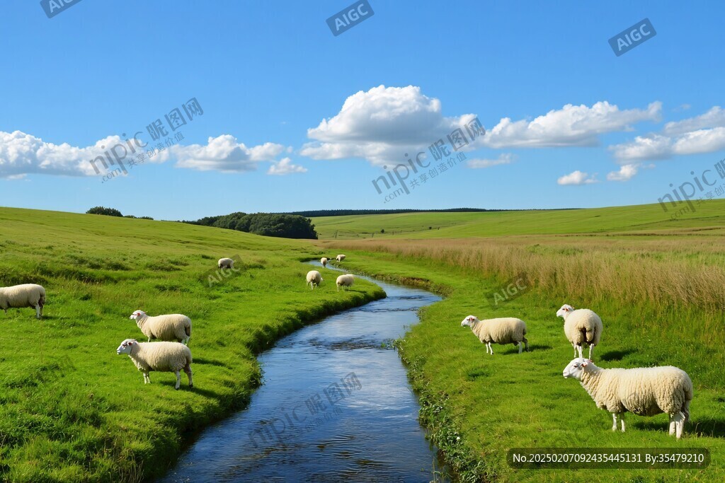 牧羊河道