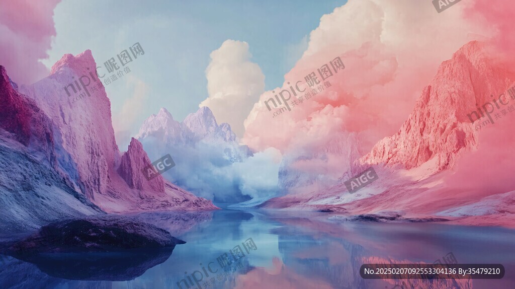 幻彩藝術(shù)山水風(fēng)景