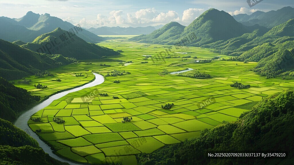 田園風景壁紙