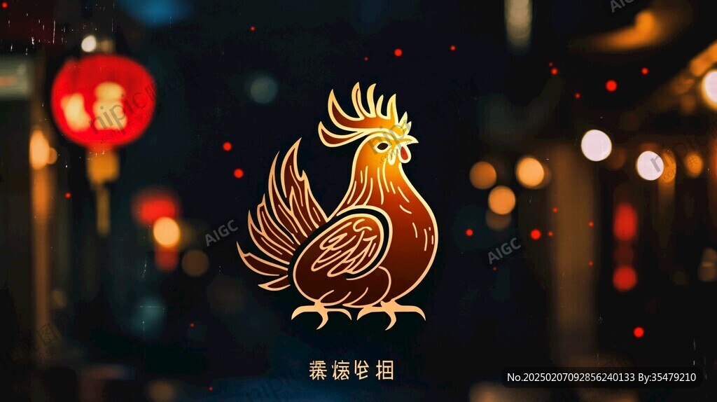 金雞logo設(shè)計(jì)