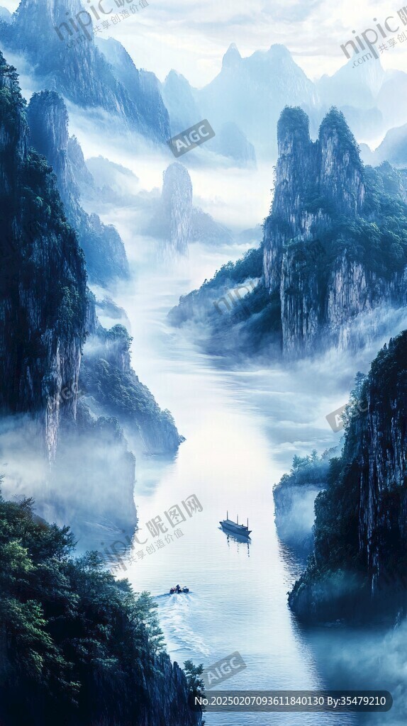 大氣高清意境山水