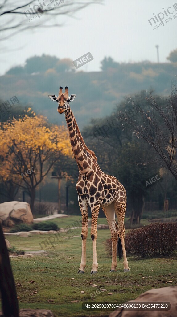動物園長頸鹿