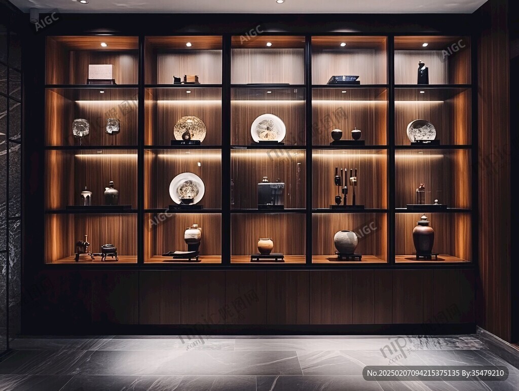 建盞展示柜