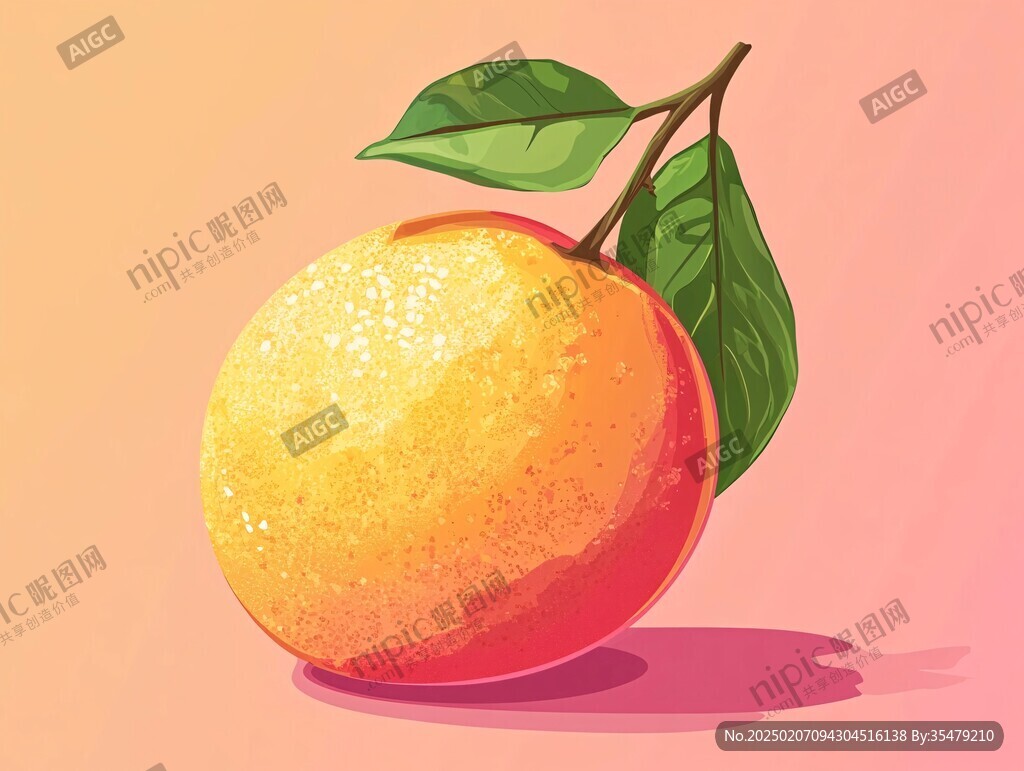 原創(chuàng)芒果插畫