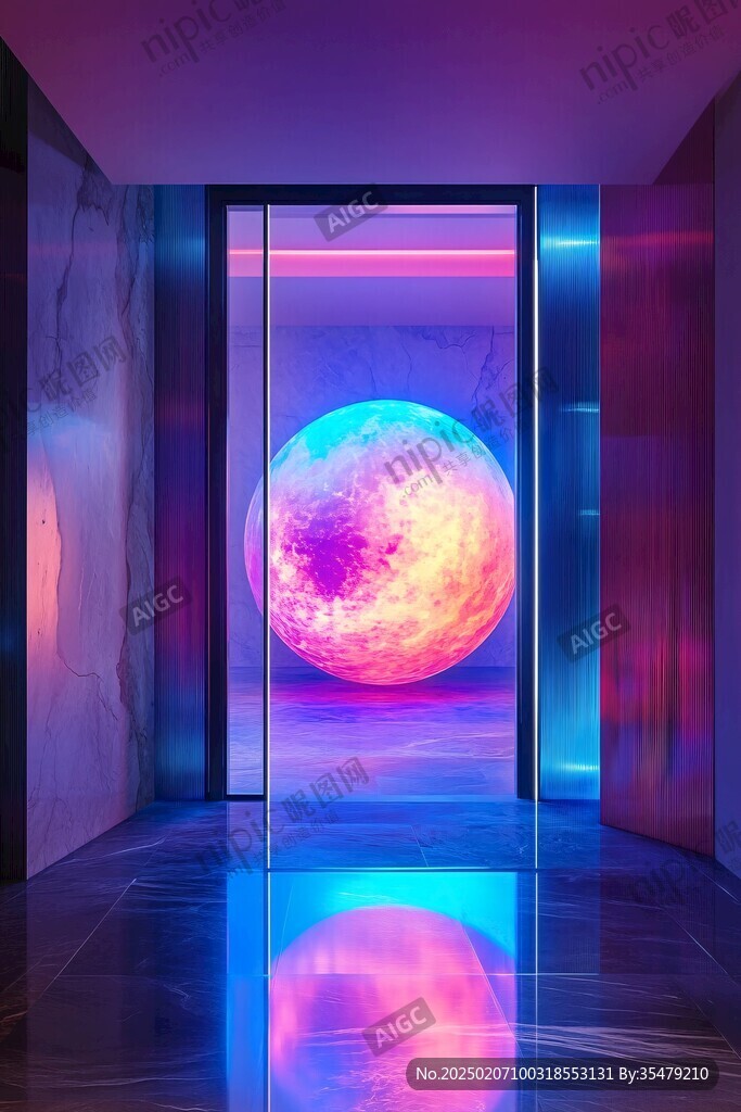 星球元宇宙美陳裝飾