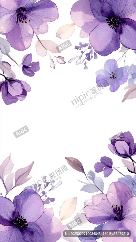 銀蓮花插畫