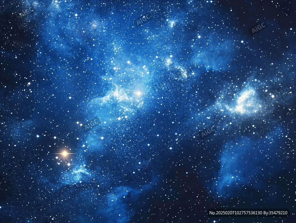 璀璨星河背景