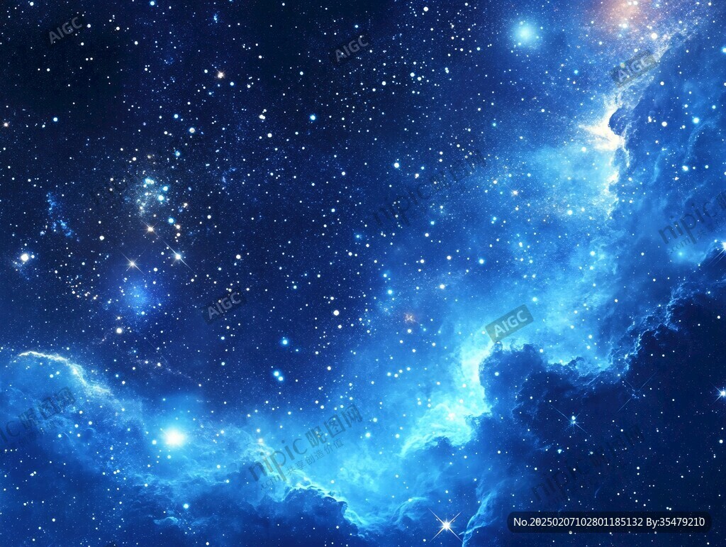 璀璨星河背景