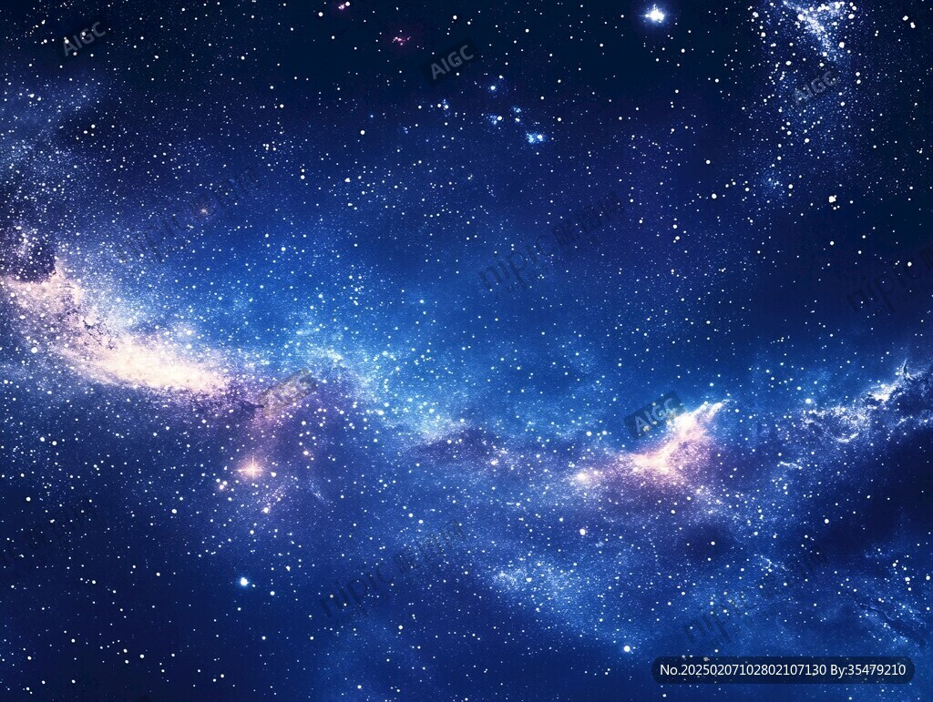 璀璨星河背景