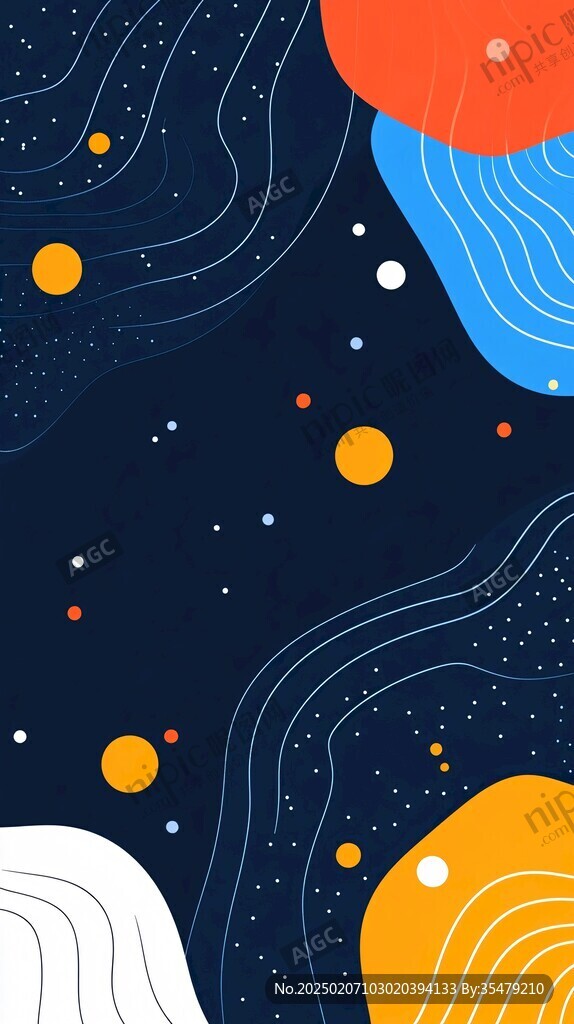 噪點(diǎn)質(zhì)感簡潔插畫