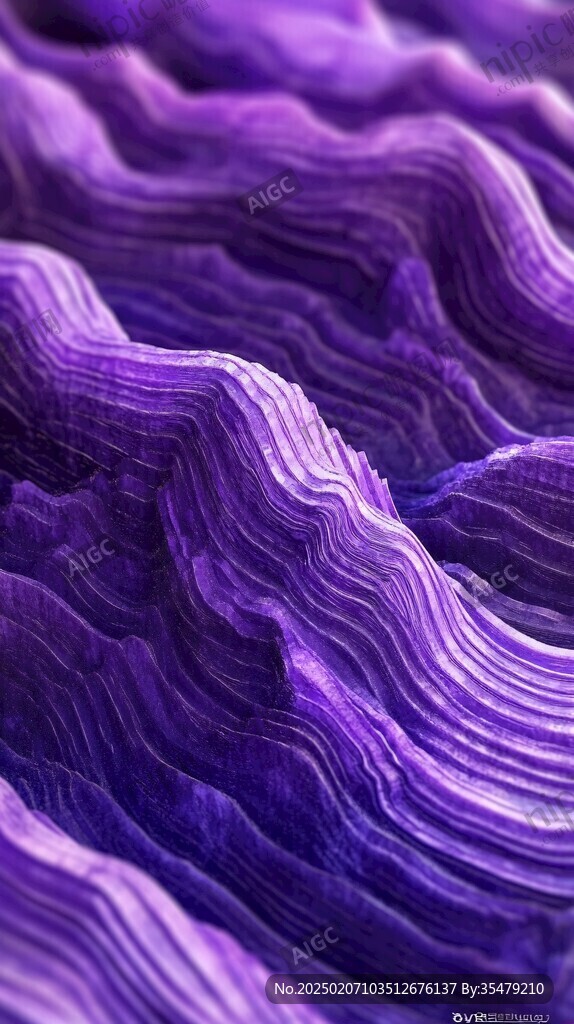 紫色夢幻流體畫背景