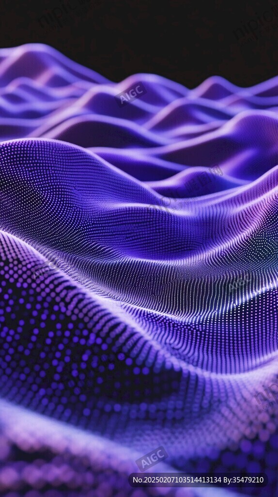 3d立體起伏波浪
