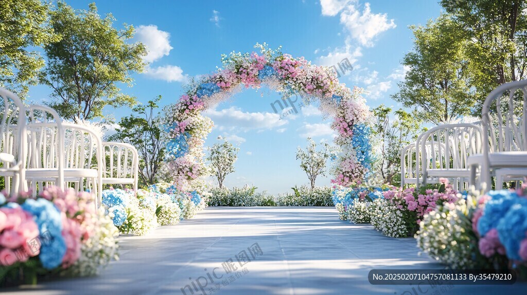 花?；槎Y效果圖
