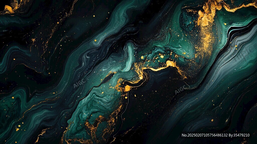 炫麗流體畫